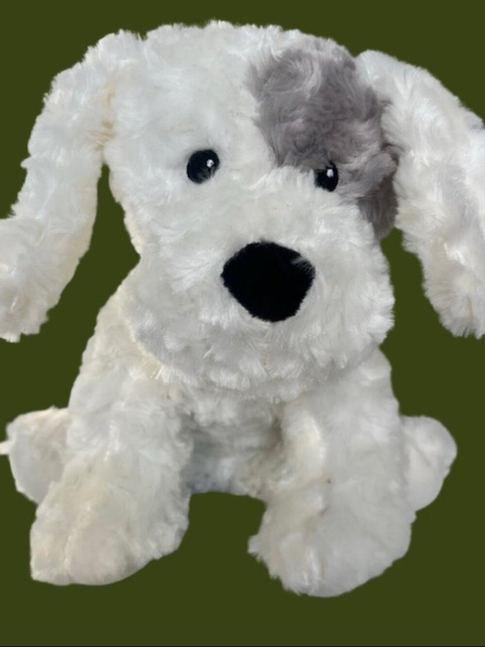 Warmies Patch Curly Puppy Dog Microwavable Weighted